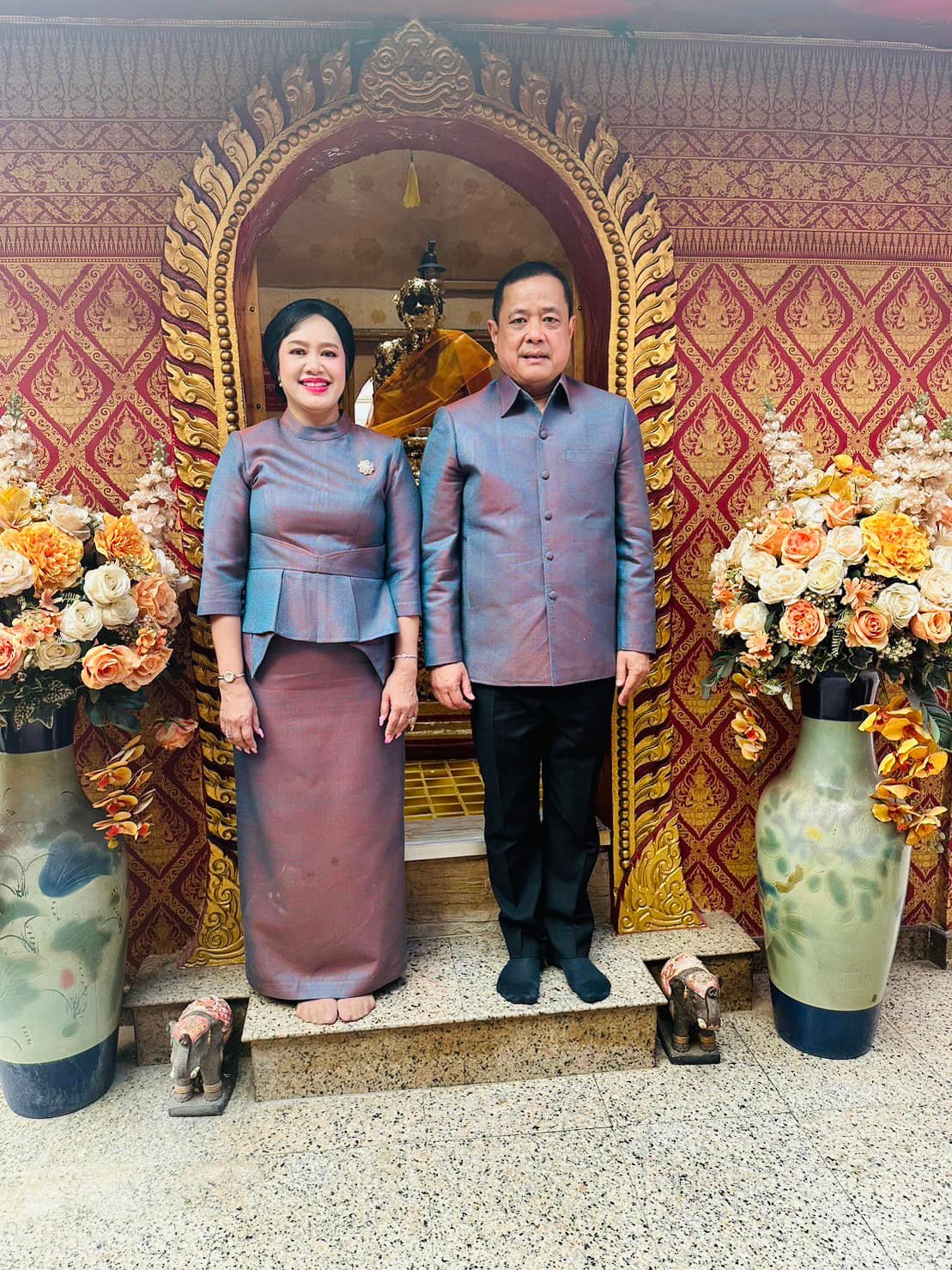 🌈🎉อำเภอเมืองสุราษฎร์ธานี ขอแสดงความยินดีและขอต้อนรับ 
          นายเจษฎา จิตรัตน์ ผู้ว่าราชการจังหวัดสุราษฎร์ธานี และนางดาเรศ จิตรัตน์ นายกเหล่ากาชาดจังหวัดสุราษฎร์ธานี ด้วยความยินดียิ่ง